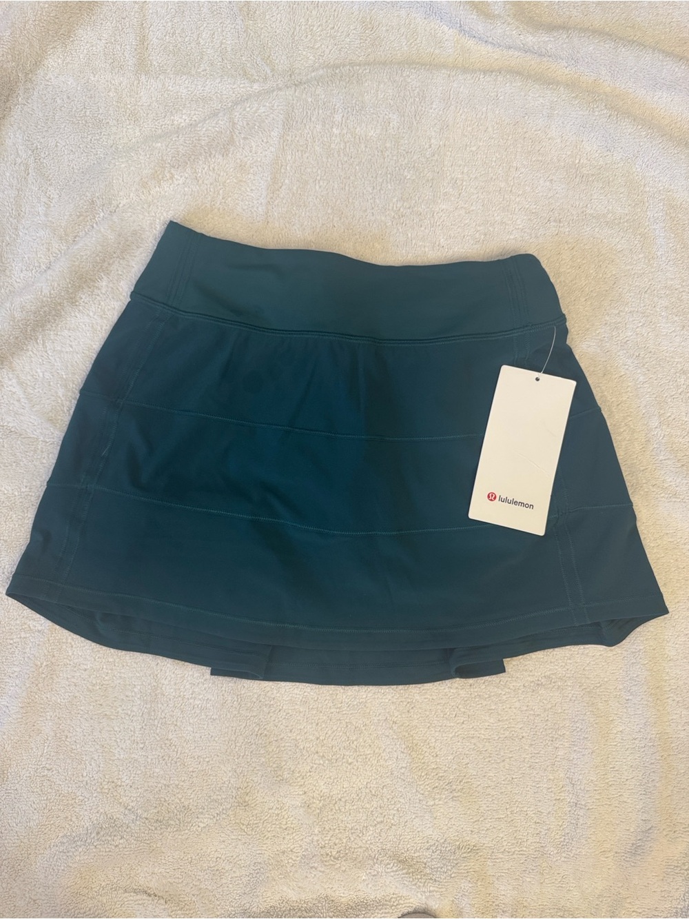 lululemon athletica Pace Rival MR Skirt in Deep Teal